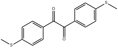 4,4''-Bis-(methylthio)-benzil Struktur