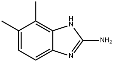 1H-Benzimidazol-2-amine,4,5-dimethyl-(9CI) 结构式