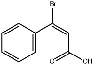 β-ブロモ-cis-けい皮酸 化学構造式