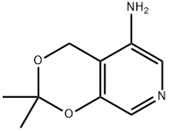 4H-1,3-Dioxino[5,4-c]pyridin-5-amine,2,2-dimethyl-(9CI) Struktur