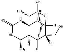 (8S)-4-Amino-4-deoxytetrodotoxin 结构式