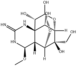 (8S)-4-O-Methyltetrodotoxin Structure