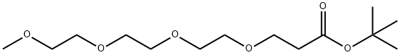 三甘醇单甲醚丙酸叔丁酯, 883554-11-8, 结构式