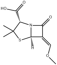 6-(methyoxymethylene)penicillanic acid 结构式