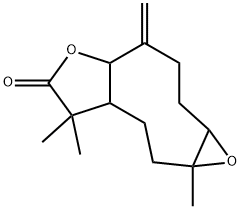 Epoxyparvilide Struktur