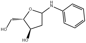 2-去氧-N-苯基-L-赤式戊呋喃糖基胺 结构式