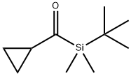 Cyclopropane, [[(1,1-dimethylethyl)dimethylsilyl]carbonyl]- Structure