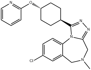 化合物BALOVAPTAN 结构式
