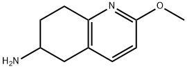 6-Quinolinamine, 5,6,7,8-tetrahydro-2-methoxy- 结构式