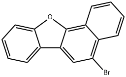 5-溴萘并[1,2-B]苯并呋喃 结构式