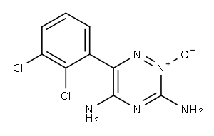 拉莫三嗪N2-氧化物 结构式