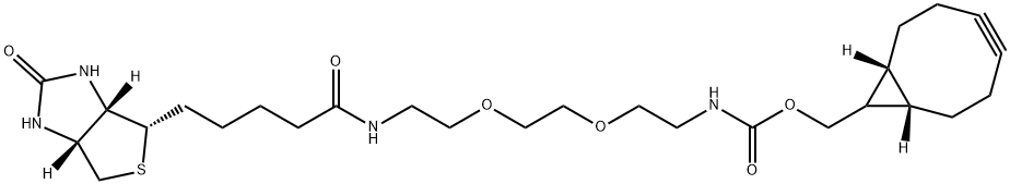 ENDO-BCN-PEG2-BIOTIN, 1393600-24-2, 结构式