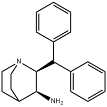 1-Azabicyclo[2.2.2]octan-3-amine, 2-(diphenylmethyl)-, (2S,3S)-