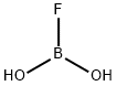 Boronic acid, B-fluoro- Structure