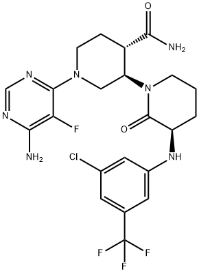 ベカブルチニブ 化学構造式