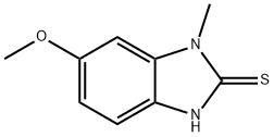 Omeprazole N1-Methyl 6-Methoxy Thiol Impurity Structure