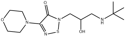 噻吗洛尔EP杂质H, 158636-97-6, 结构式