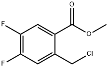 Methyl 2-chloromethyl-4,5-difluorobenzoate Structure