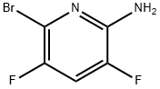 6-溴-3,5-二氟吡啶2-胺, 1819379-84-4, 结构式