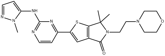 LY3214996, 1951483-29-6, 结构式