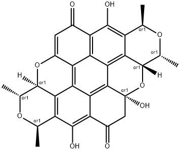 Chrysoaphin sl-3 Struktur
