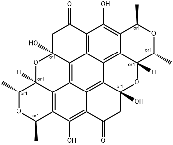 キサントアフィンsl-1 化学構造式