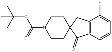 tert-butyl 4-fluoro-1-oxo-1,3-dihydrospiro[indene-2,4'-piperidine]-1'-carboxylate
