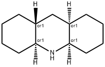 4a Alpha,8a beta,9a alpha,10a alpha-tetradecahydroacridine Structure