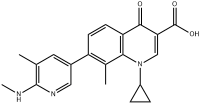Ozenoxacin Structure