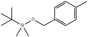 Benzene, 1-[[[(1,1-dimethylethyl)dimethylsilyl]oxy]methyl]-4-methyl-