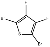 2,5-二溴-3,4-二氟噻吩 结构式