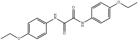 Ethanediamide, N1,N2-bis(4-ethoxyphenyl)- 结构式