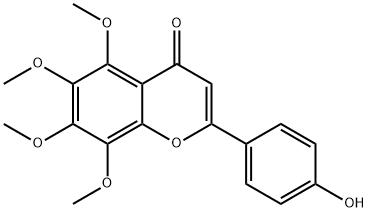 4H-1-Benzopyran-4-one, 2-(4-hydroxyphenyl)-5,6,7,8-tetramethoxy-