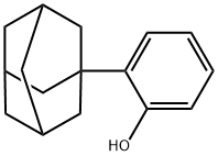 2-(金刚烷-1-基)苯酚 结构式