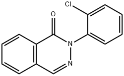 2-(2-Chlorophenyl)-1(2H)-phthalazinone Structure