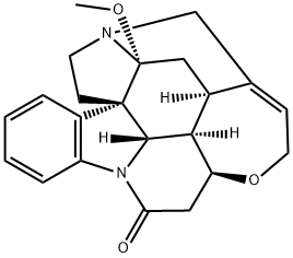 16-メトキシストリキニジン-10-オン 化学構造式