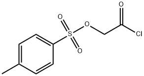 Acetyl chloride, 2-[[(4-methylphenyl)sulfonyl]oxy]- Structure