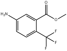methyl 5-amino-2-(trifluoromethyl)benzoate, 575474-23-6, 结构式