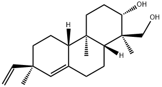 8(14),15-异海松二烯-3,18-二醇 结构式
