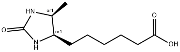 D-脱硫生物素消旋体, 636-20-4, 结构式