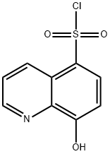 5-Quinolinesulfonylchloride,8-hydroxy-(9CI) 结构式