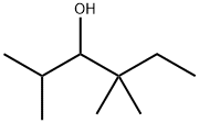 3-Hexanol, 2,4,4-trimethyl- Structure