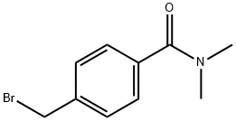 4-(Bromomethyl)-N,N-dimethylbenzamide Struktur