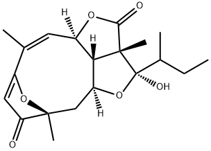 2a,3,5,6,11a,11b-Hexahydro-3-hydroxy-2a,6,10-trimethyl-3-(1-methylpropyl)-6,9-epoxy-2H-1,4-dioxacyclodeca[cd]pentalene-2,7(4aH)-dione|