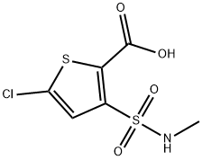 Lornoxicam Impurity 9|5-氯-3-甲氨基磺酰基-2-羧酸噻吩