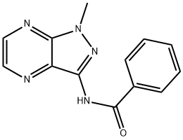 N-(1-Methyl-1H-pyrazolo[3,4-b]pyrazin-3-yl)benzamide Struktur