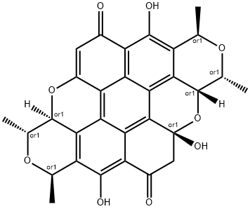 Chrysoaphin sl-2 结构式