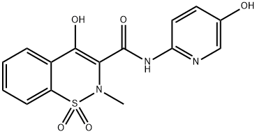 5-羟基吡罗昔康 结构式