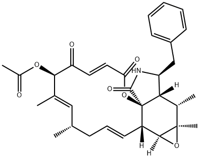 松胞菌素 L, 79637-87-9, 结构式