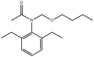2,6-DIETHYL-N-(METHOXYMETHYL)ACETANILIDE Struktur